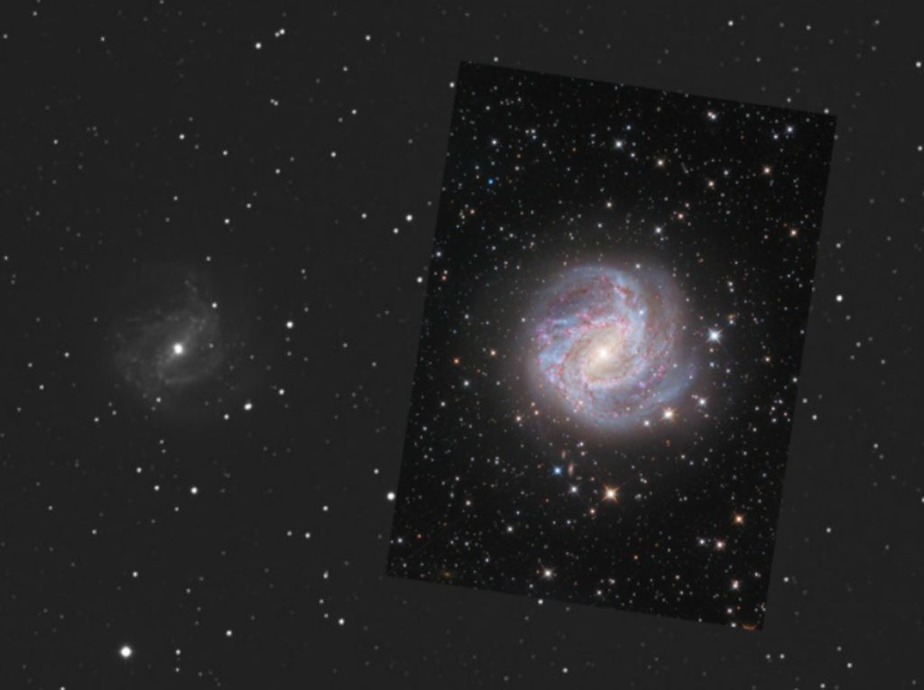 Teleskop di Kupang Tangkap Penampakan Galaksi Kincir Angin Selatan