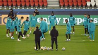 Madrid tampil cukup bagus di Liga Champions musim ini. Dalam 6 pertandingan, Los Blancos menang 5 kali dan tumbang sekali. (REUTERS/Gonzalo Fuentes)