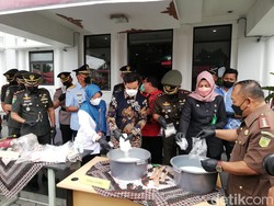 Kejari Solo Musnahkan Barbuk Sabu Senilai Rp 3,7 Miliar