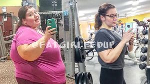 10 Foto Transformasi Influencer Diet yang Turun BB 141 Kg, Sempat Koma