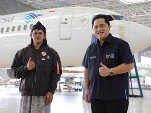 Sosok Pembuat Miniatur Pesawat Garuda yang Dipanggil Erick Thohir Sosok Pembuat Miniatur Pesawat Garuda yang Dipanggil Erick Thohir