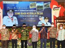 Apresiasi Kades, Khofifah Minta Percepat Realisasi Program Dana Desa