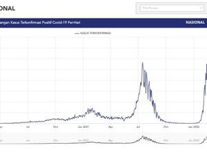 Penampakan Grafik Corona di Indonesia Usai Pecah Rekor 57.049 Kasus