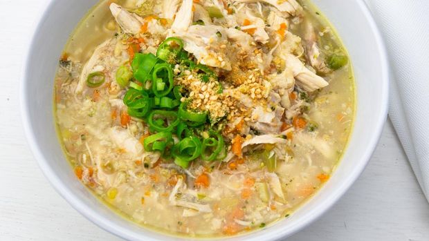 Resep Sup Ayam Suwir ala Korea