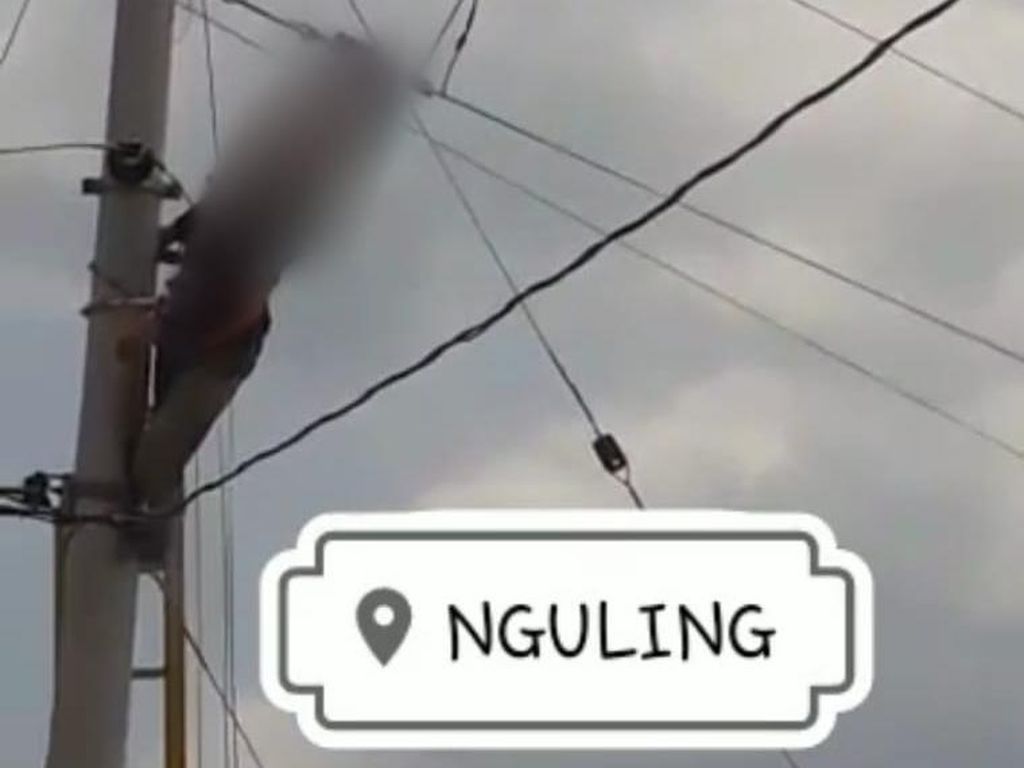 Viral Petugas Tersetrum-Terbakar di Tiang Listrik Pasuruan, Polisi: Hoaks Viral Petugas Tersetrum-Terbakar di Tiang Listrik Pasuruan, Polisi: Hoaks