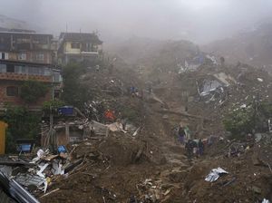 Banjir Terjang Daerah di Dekat Rio de Janeiro Brasil, 18 Orang Tewas