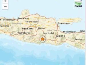 Gempa M 3 Guncang Tulungagung Gempa M 3 Guncang Tulungagung