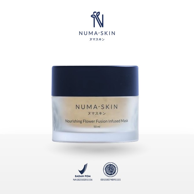 Masker Bunga dari Numa-Skin/ tokopedia.com/numaskin