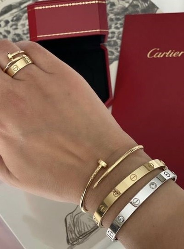 Pinterest.com/zairephilippe Campurkan gold dan silver bracelets