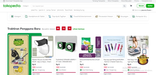 Tokopedia/Foto: tokopedia.com Situs penjualan barang preloved