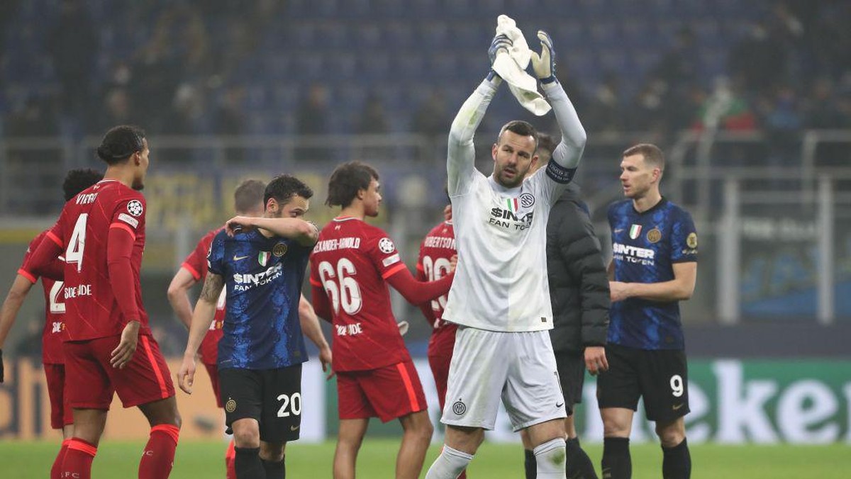 Inter Milan kalah dengan kepala tegak melawan Liverpool (Foto: Getty Images/Marco Luzzani)