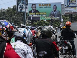 Baliho Anies For Presiden 2024 Mejeng di Bekasi