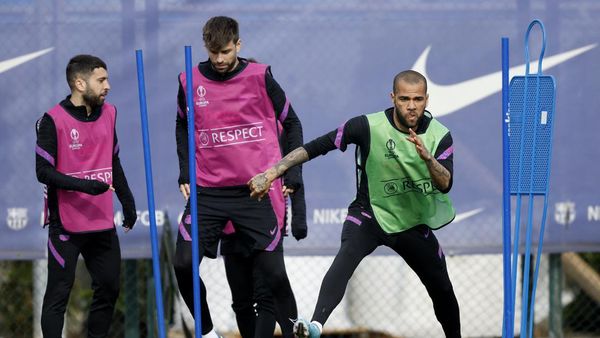 Barcelona Bersiap Jelang Hadapi Napoli di Liga Europa