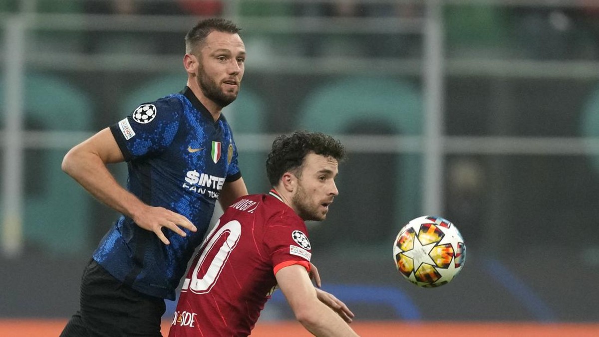 Babak I Inter Milan vs Liverpool berakhir 0-0 (AP/Antonio Calanni)
