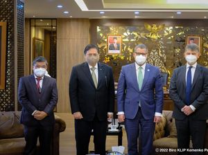 Airlangga Bertemu Presiden COP26, Bahas Isu Strategis Terkait G20