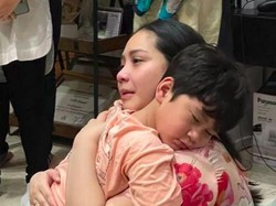 Mata Sembap Nagita Slavina Tak Bisa Rayakan Ultah Bareng Raffi Ahmad