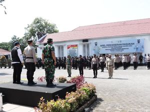 616 Personel Gabungan Amankan 295 TPS di Pilkades Serentak Probolinggo