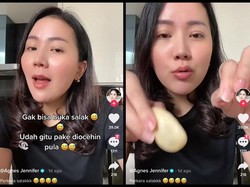Agnes Jennifer Jawab Telak Netizen yang Tanya Soal Cara Buka Salak