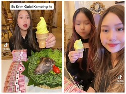 Sisca Kohl Bikin Kreasi Baru, Es Krim Gulai Kepala Kambing!