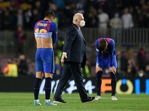 Air Mata Ferran Torres Saat Barca Vs Napoli
