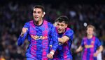 Foto: Raibnya Logo Barca dari Jersey Ferran Torres di Babak Kedua