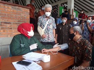 Pertemuan Virtual soal COVID-19, Ganjar Dapat 2 Pesan dari Jokowi