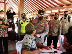 Di Borobudur, Kapolri Minta Percepatan Vaksinasi Tempat Wisata