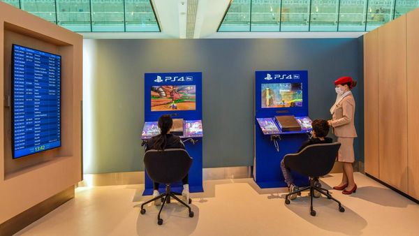 Nyaman Banget, Lounge Khusus Penumpang Anak-anak Tanpa Pendamping di Dubai