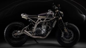 Ini Motor Pertama yang Gunakan Frame Titanium