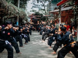 Pesantren di Sukabumi Ini Berdakwah Lewat Pencak Silat
