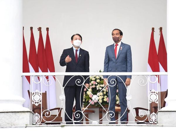 Intip Momen Jokowi Ngobrol Bareng Bos Bank Pembangunan Asia