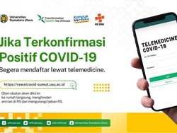 Telemedicine USU Beri Layanan Lengkap untuk Bantu Pasien COVID-19