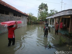 Update Banjir di Pati, Ratusan Rumah Masih Tergenang