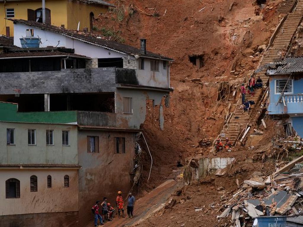 Bencana Longsor di Brasil Telan Ratusan Korban Jiwa