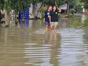 Sungai Meluap-Tanggul Jebol, Ratusan Rumah di Pati Kebanjiran