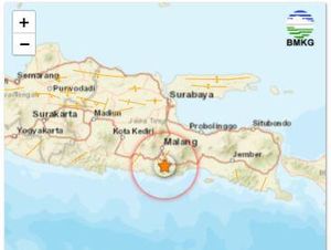 Malang Diguncang Gempa M 2,7 Malang Diguncang Gempa M 2,7