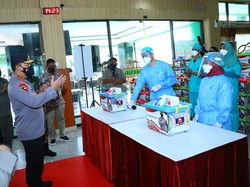 Kapolri Imbau Warga Terpapar Dirawat di Isoter Demi Putus Penyebaran COVID