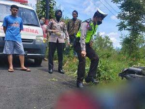 Pasutri di Kota Batu Tewas Setelah Motornya Tabrak Pagar Rumah
