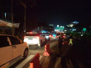 Begini Kondisi Lalin Puncak Bogor Saat Malam Minggu