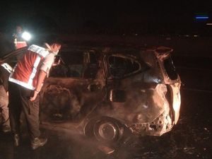 Mobil Kecelakaan hingga Terbakar di Tol Tangerang, 1 Terluka-2 Selamat Mobil Kecelakaan hingga Terbakar di Tol Tangerang, 1 Terluka-2 Selamat