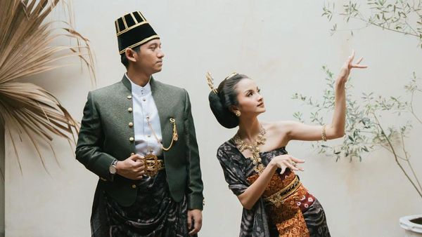 6 Potret Prewed Belva Devara dan Sabrina, Tampil Bak Bangsawan Jawa
