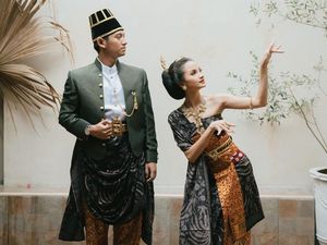 6 Potret Prewed Belva Devara dan Sabrina, Tampil Bak Bangsawan Jawa