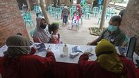 Vaksinasi Booster COVID-19 di Kediri Sepi Peminat