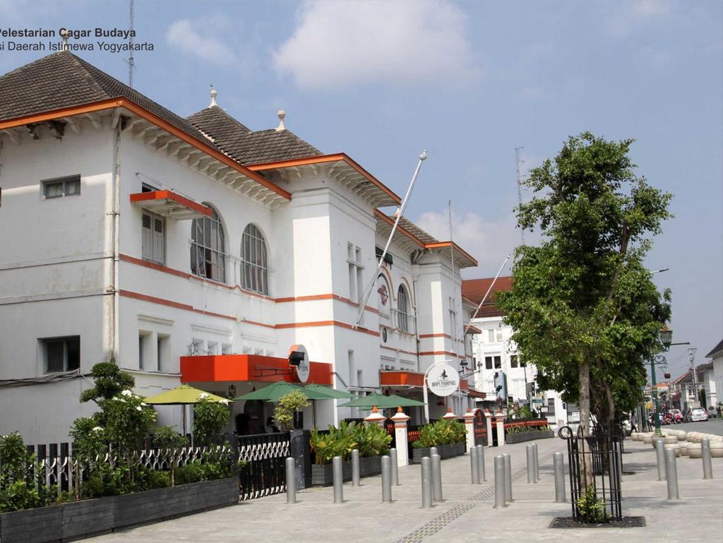 Kantor Pos Besar Jogja, Konsep Arsitektur Transisi Indis-Kolonial Modern