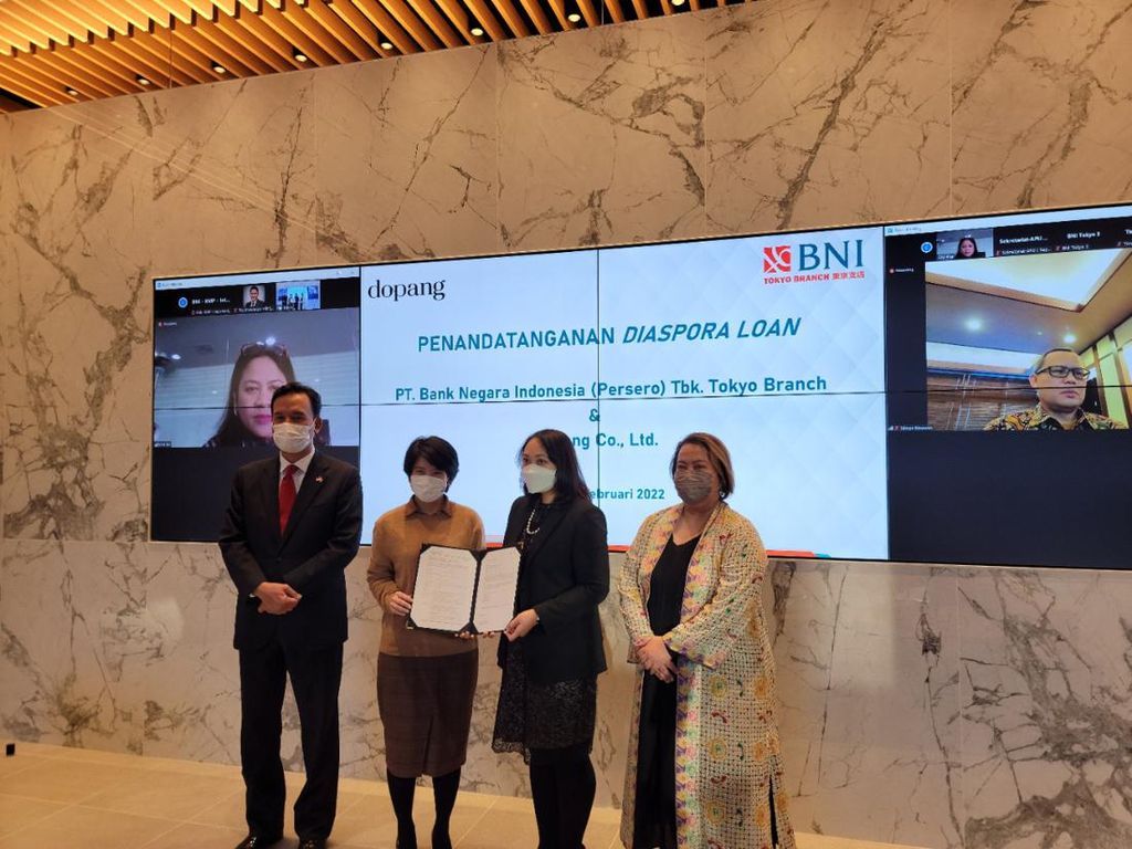 BNI Gandeng Dopang Co Ltd Buka Peluang Salurkan Diaspora Loan BNI Gandeng Dopang Co Ltd Buka Peluang Salurkan Diaspora Loan