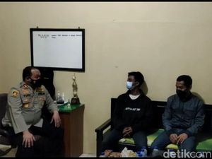 Polisi Sebut Kerusakan Patung Dwarapala di Kediri Tak Disengaja Polisi Sebut Kerusakan Patung Dwarapala di Kediri Tak Disengaja