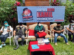 Dukungan Ridwan Kamil Maju Pilpres Mengalir di Bandung