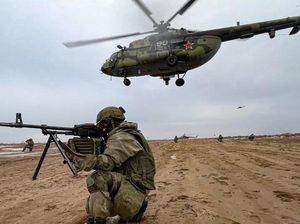 Artileri Rusia Kembali Bombardir Sejumlah Wilayah di Ukraina Artileri Rusia Kembali Bombardir Sejumlah Wilayah di Ukraina