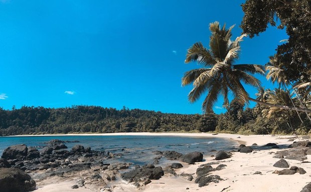 Destinasi wisata pantai di Maluku Utara