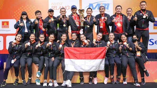 Sejarah! Tim Putri Indonesia Juara Bulutangkis Asia